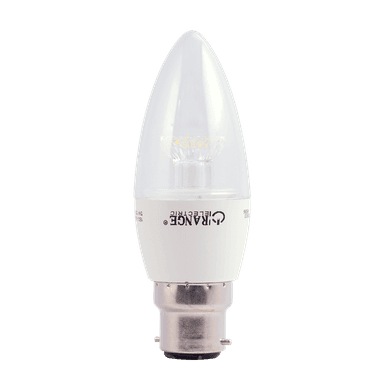 5Watt B22 6500K Clear Candle Light