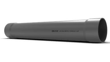 PVC Pressure Pipe 90mm  PNT9 Solvent Socketed
