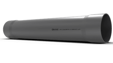 PVC Pressure Pipe 110mm PNT14 Solvent Socketed