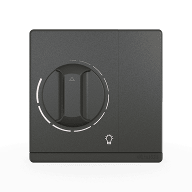 ODESSA 400Watt Light Dimmer Controller with Switch Pearl Gunmetal