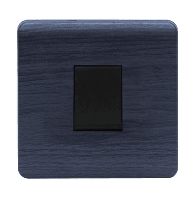 SCINTILLA 20Amp. Double Pole Switch B/Matte with Kaluwara Surround