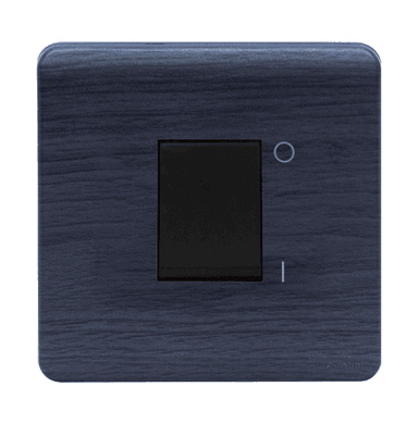 SCINTILLA 20Amp. Double Pole Switch with Indicator + Earth Bar B/Matte with Kaluwara Surround