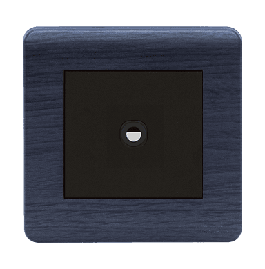 SCINTILLA 1Gang 25Amp Flex Outlet B/Matte with Kaluwara Surround