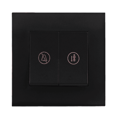 AKOYA 10AX DND Indoor Switch B/Matte with B/Matte Surround