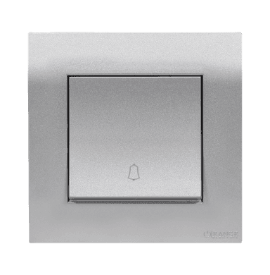 AKOYA 16Amp. 1Gang 2Way Bell Press Switch S/Matte with S/Matte Surround