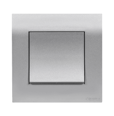 AKOYA 16Amp. 1Gang 2Way Switch S/Matte with S/Matte Surround