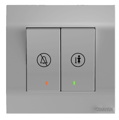 AKOYA 10AX DND Indoor Switch S/Matte with S/Matte Surround