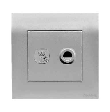 AKOYA 13Amp Fused Flex Outlet S/Matte with S/Matte Surround