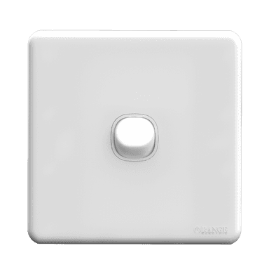 ENIGMA 10Amp. 1Gang 1Way Switch Classic White (British Standard)