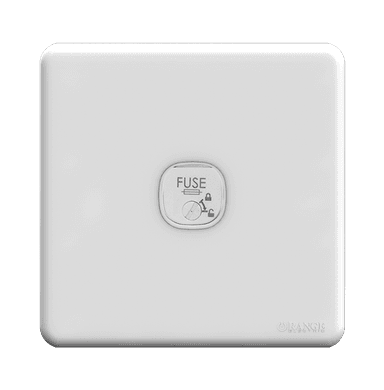 ENIGMA 13Amp. Fuse Connection Unit Classic White (British Standard)
