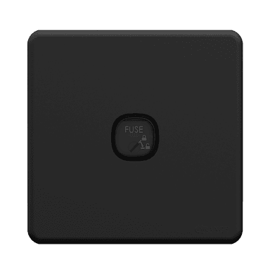 ENIGMA 13Amp. Fuse Connection Unit Gunmetal (British Standard)