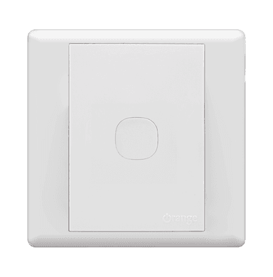 MONACO 1Gang Blank Plate White with WH/Surround