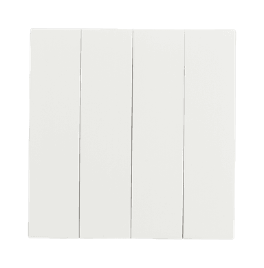 VIRAGO 4Gang 1Way Switch White