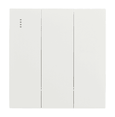 VIRAGO 3Gang 2Way Switch with Indicator White