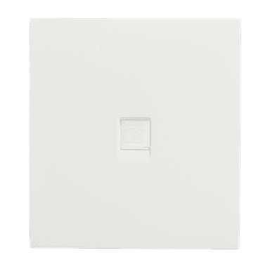 VIRAGO 1Gang Telephone Outlet White