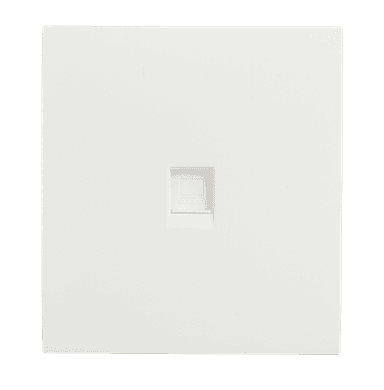 VIRAGO 1Gang RJ45 Data Outlet White