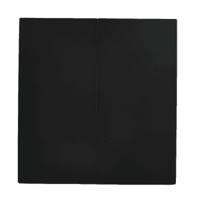 VIRAGO 2Gang 1Way Switch Black