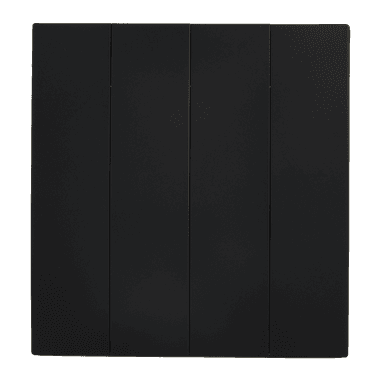 VIRAGO 4Gang 2Way Switch Black
