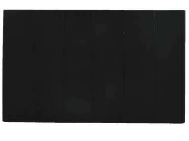 VIRAGO 6Gang 1Way Switch Black