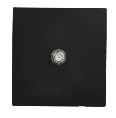 VIRAGO 1Gang ETV Outlet Black