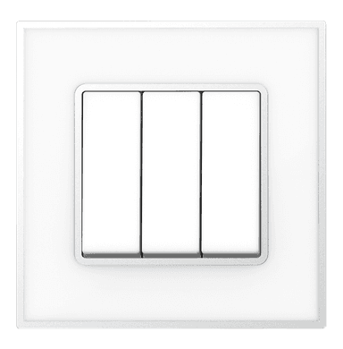 YULE 16Amp. 3Gang 2Way Switch White