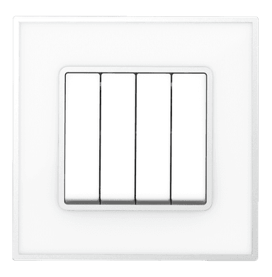 YULE 16Amp. 4Gang 2Way Switch White