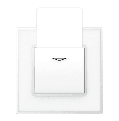 YULE 25Amp. Electronic Key Card Switch White
