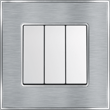 YULE 16Amp. 3Gang 2Way Switch Silver