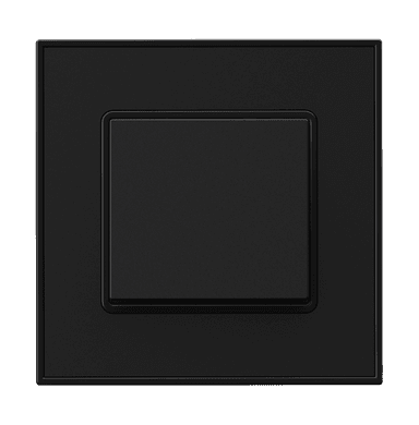 YULE 16Amp. 1Gang 2Way Switch Black