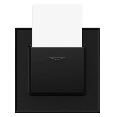 YULE 25Amp. Electronic Key Card Switch Black