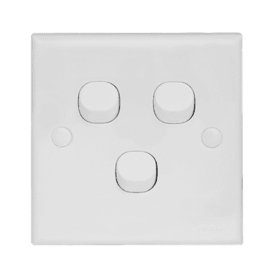 CLASSIC 10Amp. 3Gang 2Way Switch