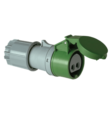 ATLANTIS CEE Series 16Amp. 24V 2Pole IP44 Extra Low Voltage Connector 50/60Hz