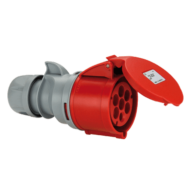 ATLANTIS CEE Series 16Amp. 440V 7Pole IP44/54 Connector 50/60Hz - 6h