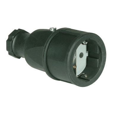 ATLANTIS CEE Series 16Amp. 250V IP44 Schuko Rubber Connector 50/60Hz