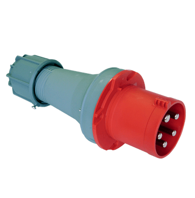 ATLANTIS CEE Series 63Amp. 230V IP44 3P+E Plug 50/60Hz - 9h