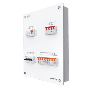 12Way TPN Single Door Metal Distribution Box