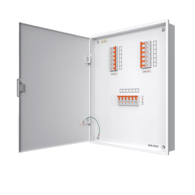 12Way Vertical TPN Double Door Metal Distribution Box