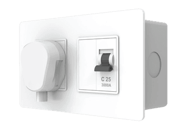 10Amp. Single Pole Modular AC Box