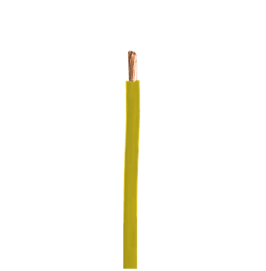 7/0.53mm Stranded Cables Insulation Only Yellow 