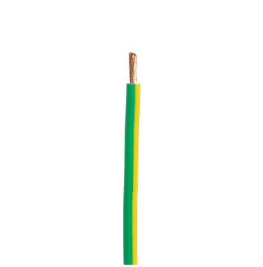 7/0.53mm Cu/PVC Stranded Earth Cable (1.5mm2) Green