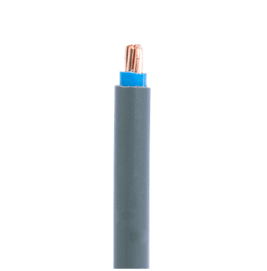 7/1.04mm Cu/PVC/PVC Single Stranded Cable (6mm2) Blue