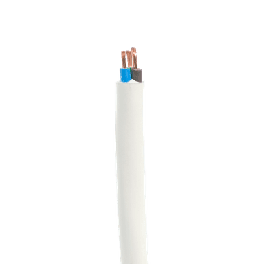 3CX0.75mm2 (24/0.20) CU/PVC/PVC Flexible Cable White