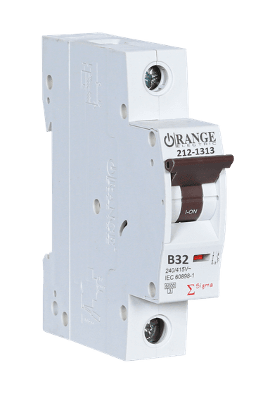 SIGMA 32Amp. 1Pole, Type B, 240/415V, 6kA MCB