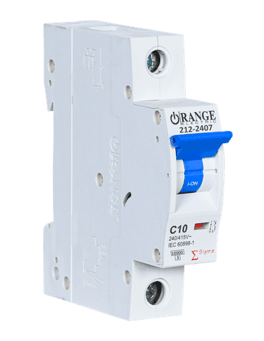 SIGMA 10Amp. 1Pole, Type C,  240/415V, 10kA MCB