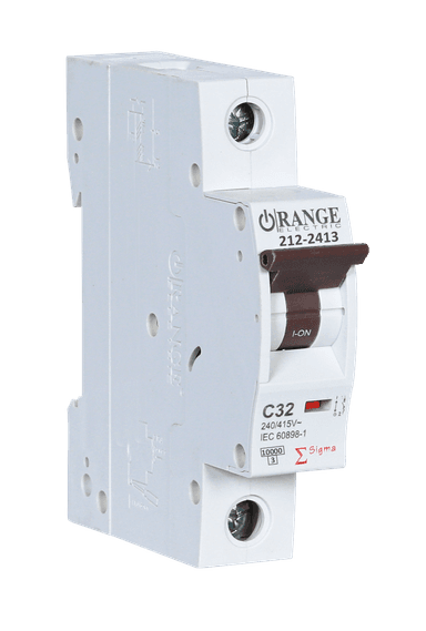 SIGMA 32Amp. 1Pole, Type C,  240/415V, 10kA MCB