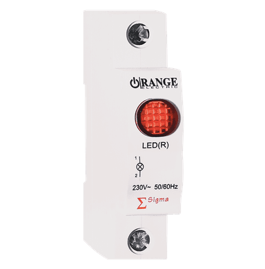 230VAC MCB with LED Indicator Red