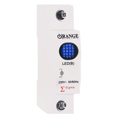230VAC MCB with LED Indicator Blue