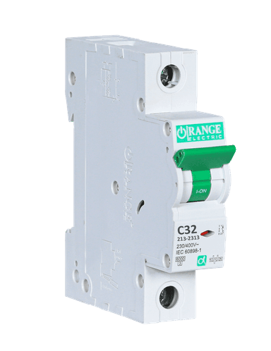 ALPHA 32Amp. 1Pole, Type C, 230/400V, 6kA MCB