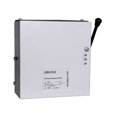 Changeover Switch 100Amp. Side Handle with Enclosue - Off Load