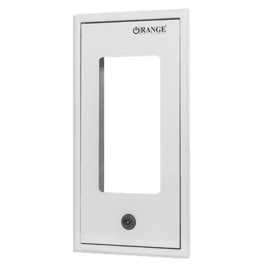 1Row 18Way Metal Distribution Box with Plastic Lid          